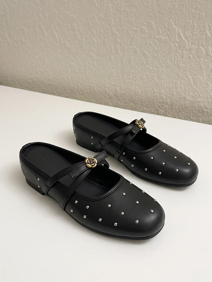Black Darling Mary Janes