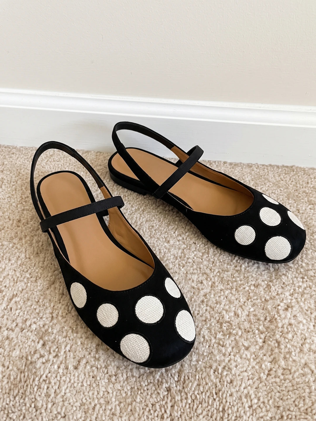 Macaron Dot Flats