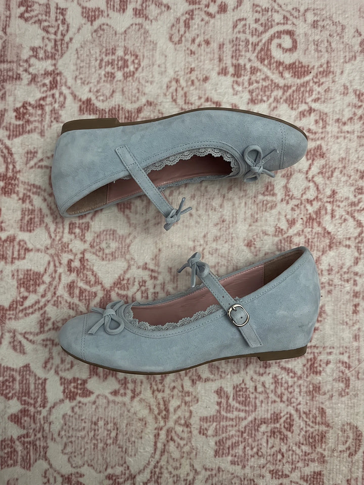 Liliane Bow Mary Jane Flats