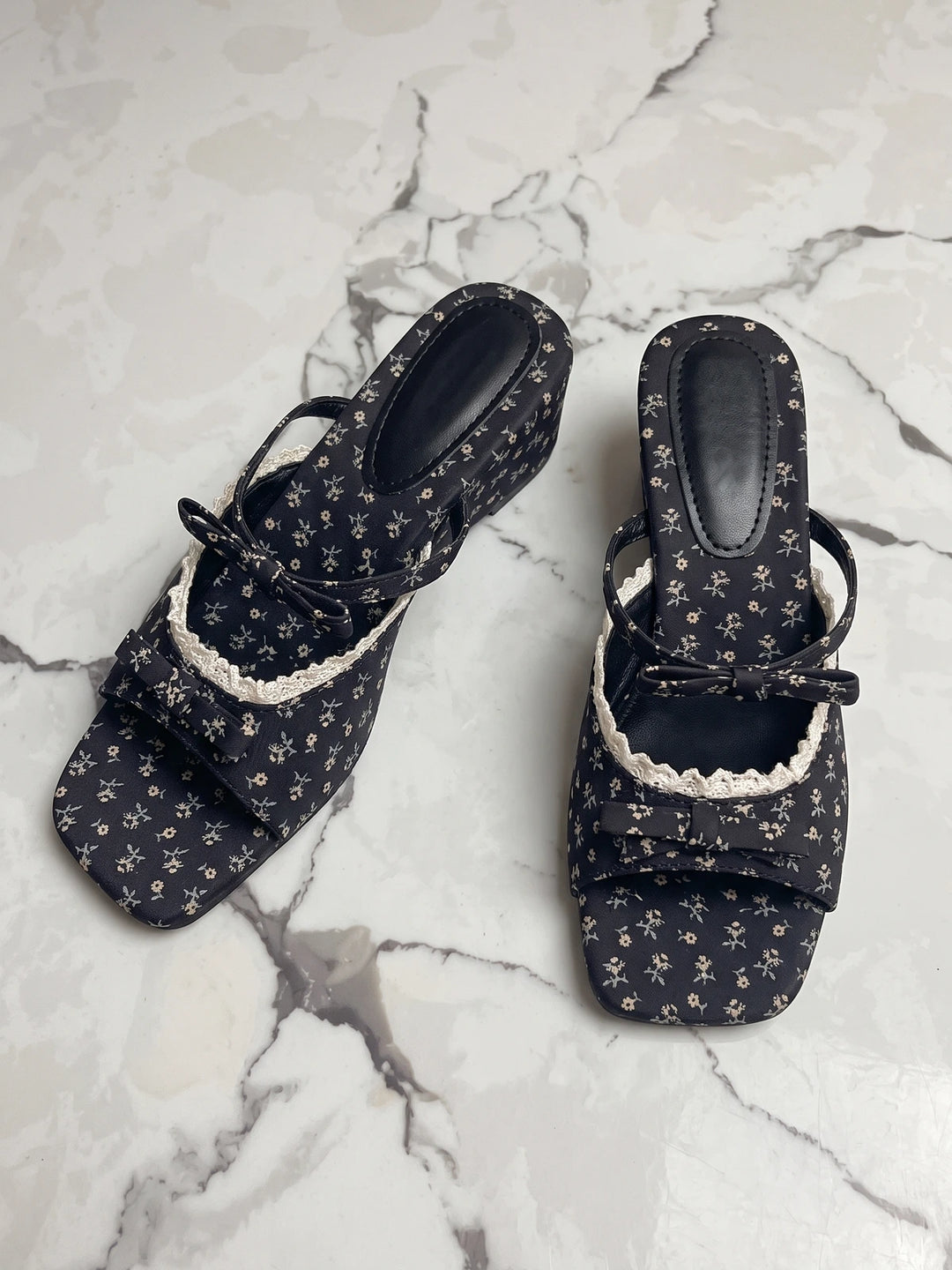 Black With Darling Sandals