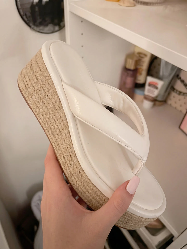 Sol Raffia Wedge