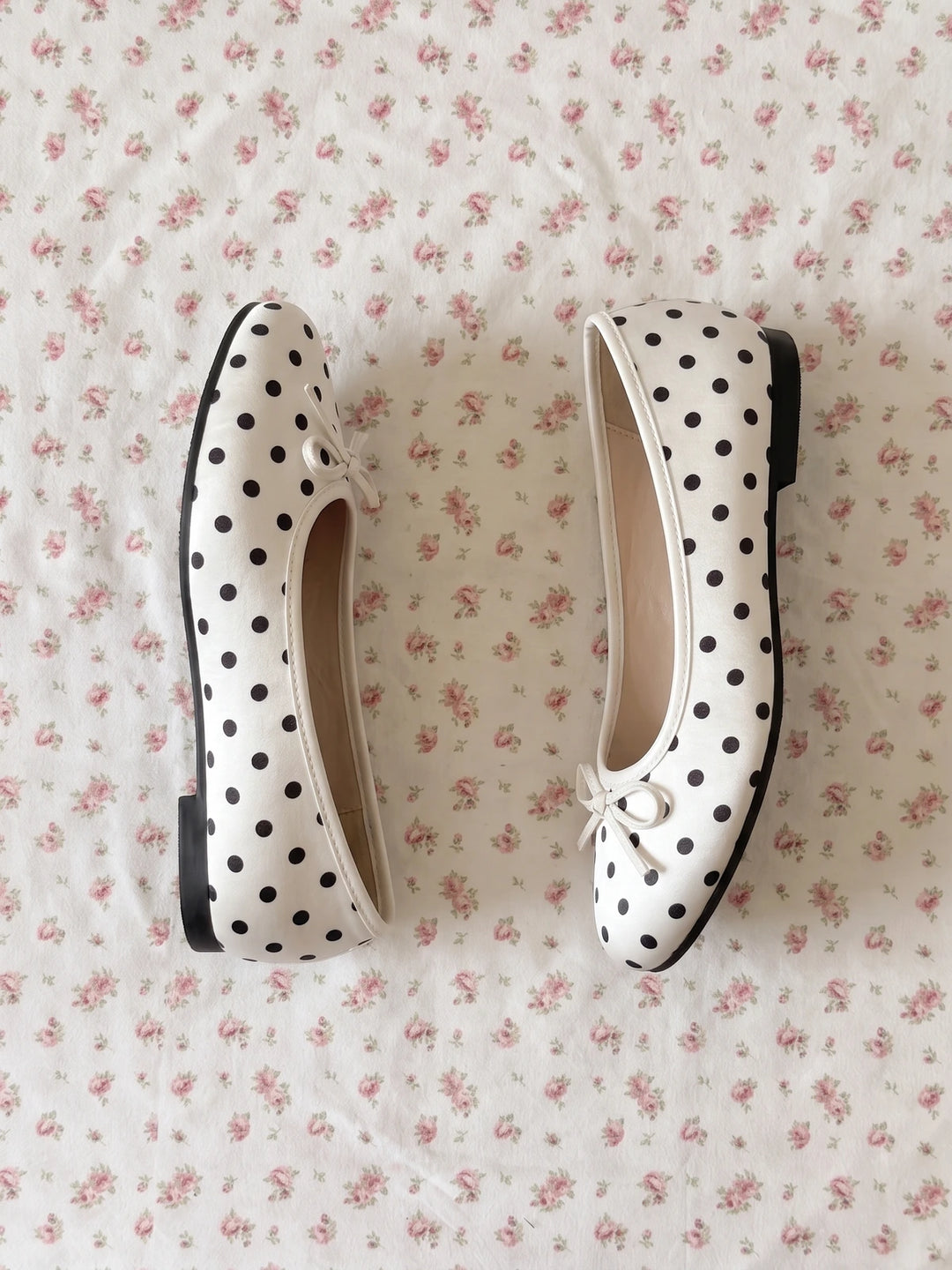 Minette Polka Dot Ballet Flats