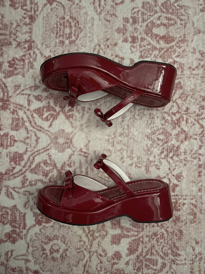 Kirsch Double-Strap Mule Sandals