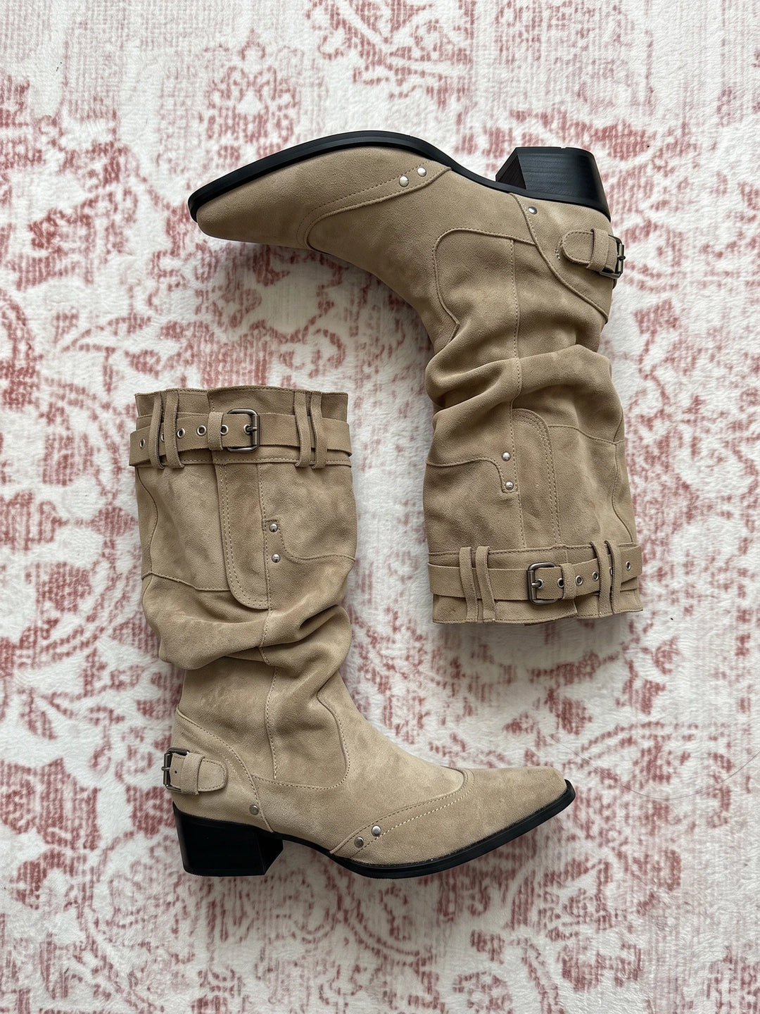 Khaki Darling Boots