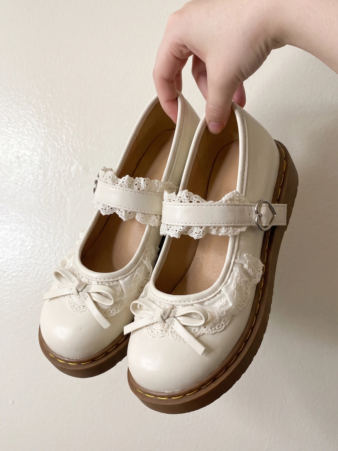Mirettielle Ruffle Bow Mary Janes