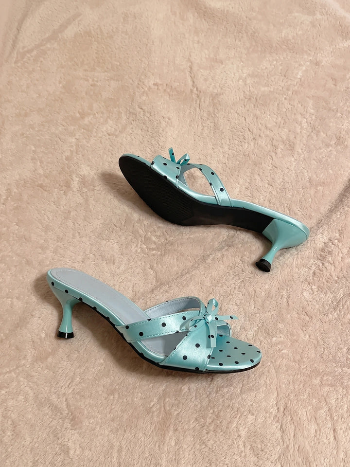 Ribbon Bow Sandals