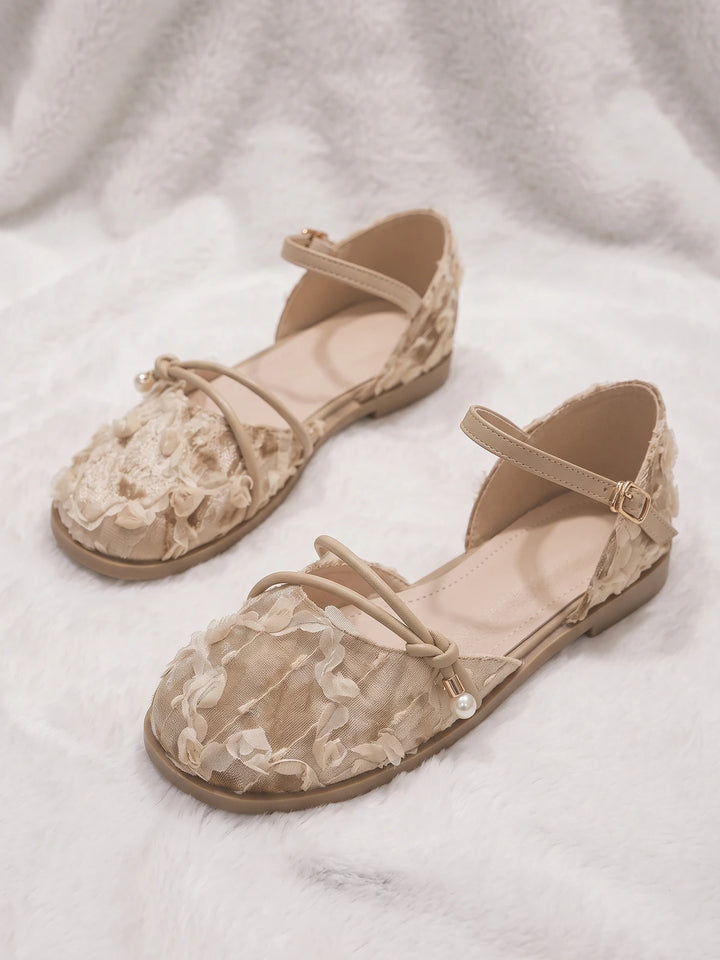 Mirellan Lace Floral Flats