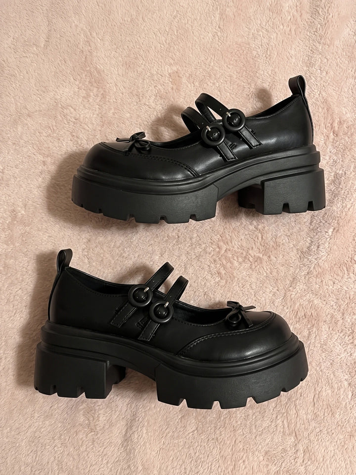 Mignonne Platform Mary Jane Heels