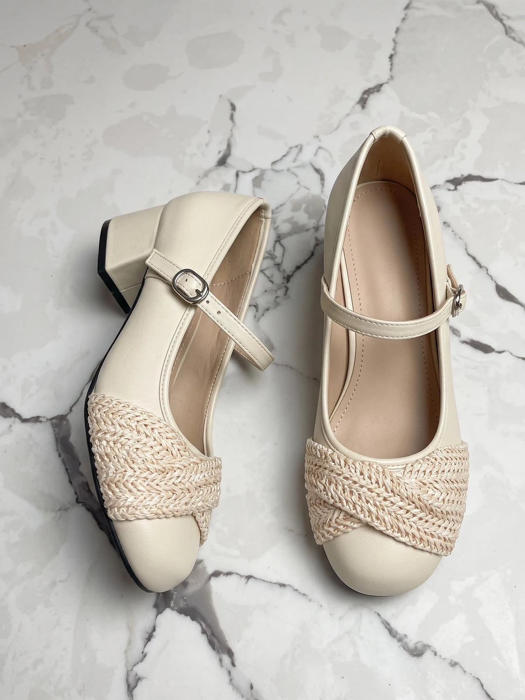 Cream Darling Mary Janes