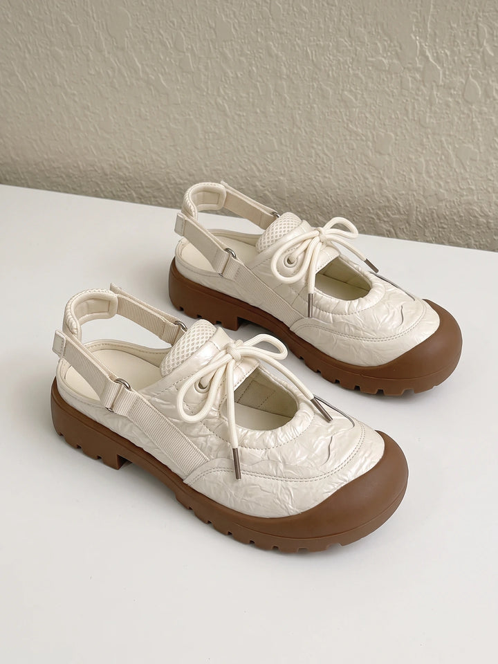 Rosine Quilted Canvas Hybrid Sandals