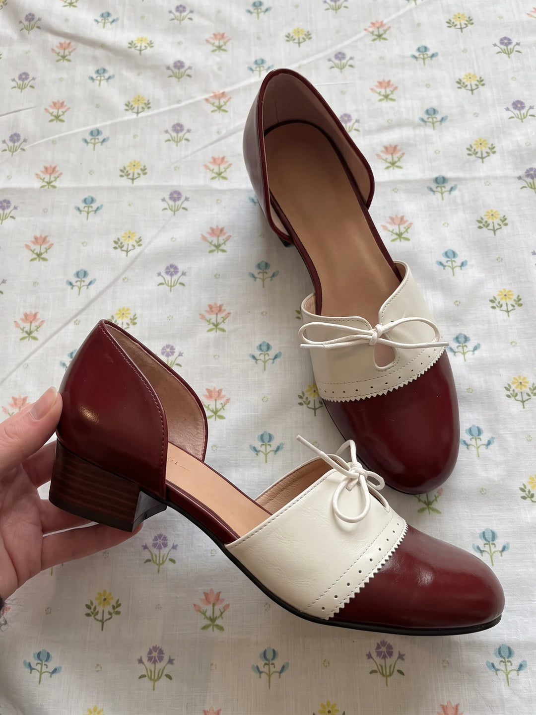 Madelon Two-Tone Brogue D&