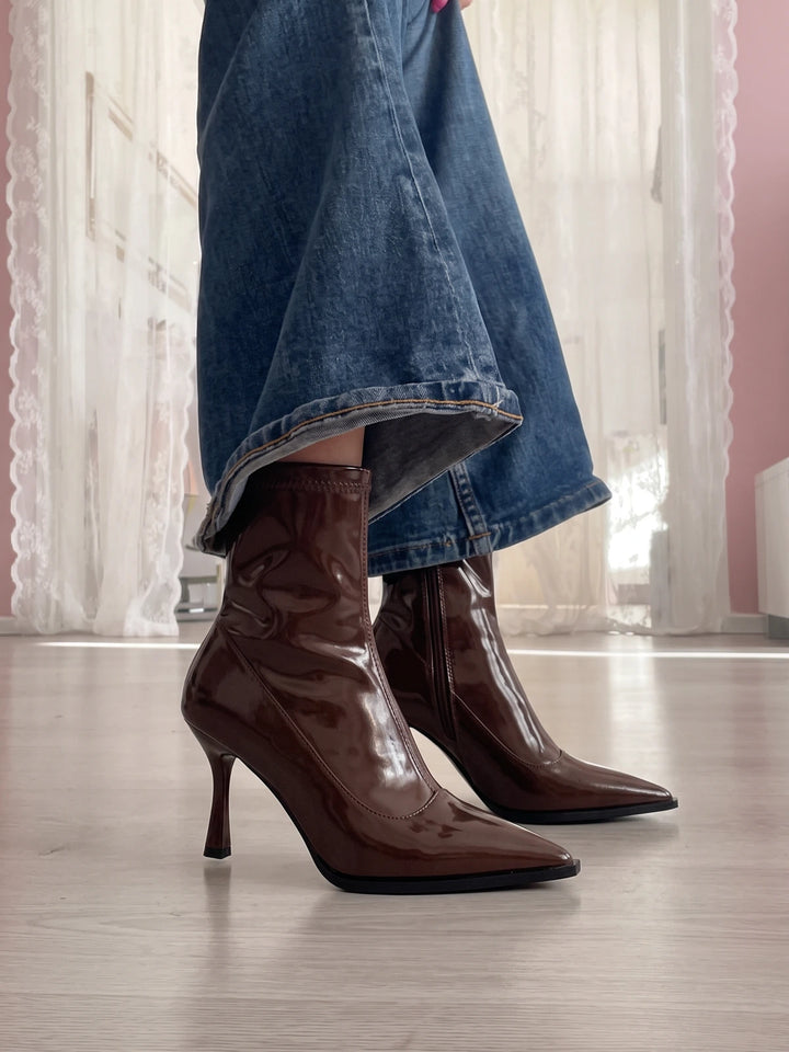Mirellette Pointed Ankle Boots